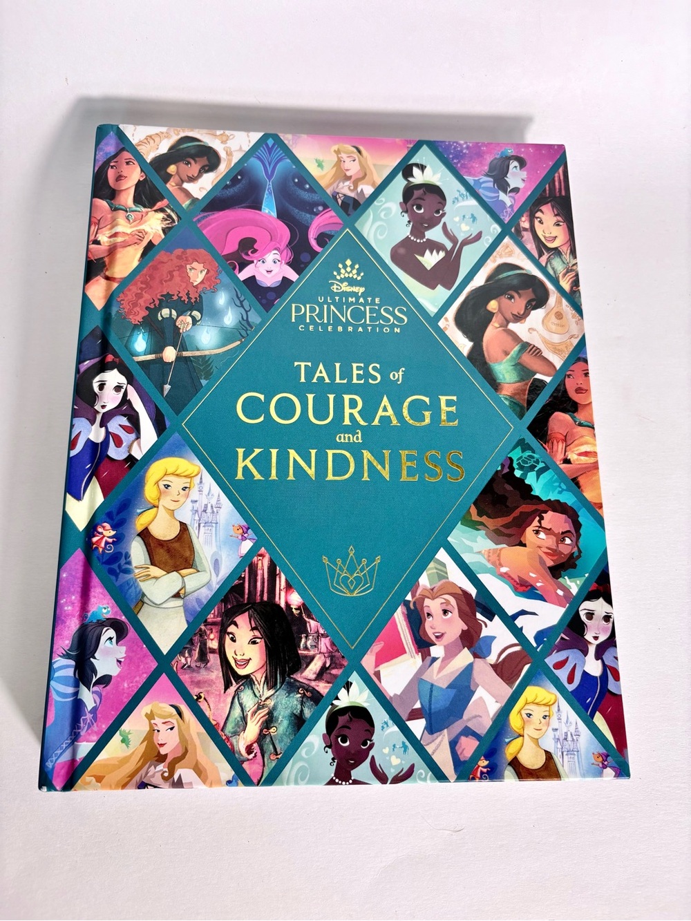 Disney Princess Story Collection — Teal, Red, Yellow, Green, Purple Accents